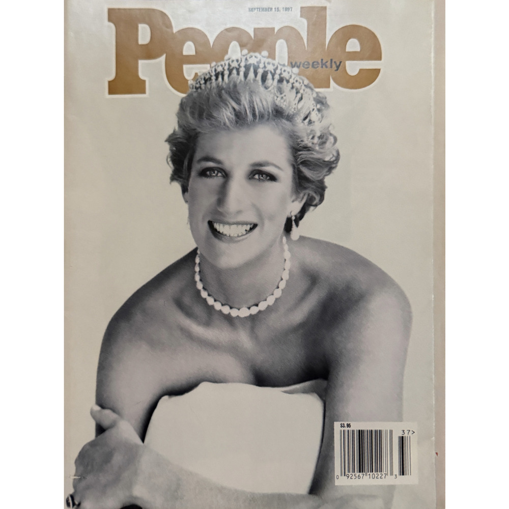 Princess Diana People Magazine Sept 15 1997 Tribute Issue Newsstand No Label